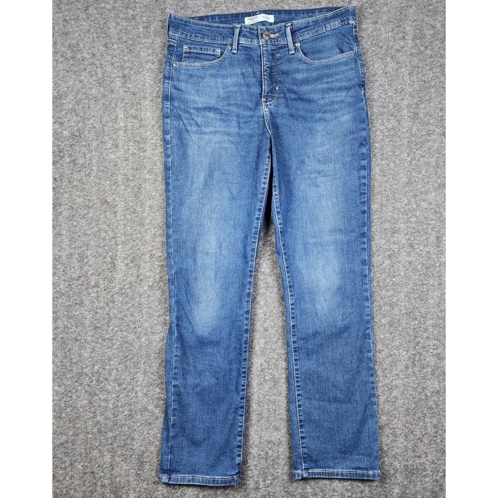 Signature by‎ Levi Strauss & Co. Straight Jeans Mens 30x30 Gold Label Stretch